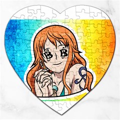 Nami Lovers Money Jigsaw Puzzle (heart) by designmarketalsprey31