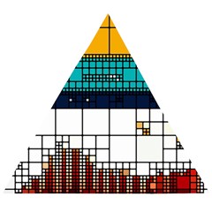 Abstract Statistics Rectangles Classification Wooden Puzzle Triangle by Pakemis