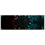 Big Data Abstract Abstract Background Banner and Sign 9  x 3  Front