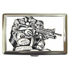 Scarface Movie Traditional Tattoo Cigarette Money Case by tradlinestyle