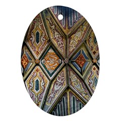 Church Ceiling Mural Architecture Ornament (oval) by Ravend