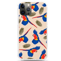 Bird Animals Parrot Pattern Iphone 12 Pro Max Tpu Uv Print Case by Ravend