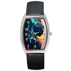 Who Sample Robot Prettyblood Barrel Style Metal Watch by Ravend