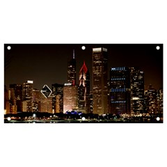 Chicago City Architecture Downtown Banner And Sign 4  X 2  by Ravend