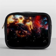 Nebula Galaxy Stars Astronomy Mini Toiletries Bag (one Side) by Uceng