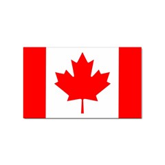 Canada Flag Canadian Flag View Sticker Rectangular (10 Pack) by Ravend