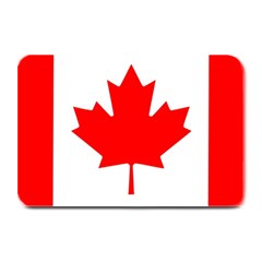 Canada Flag Canadian Flag View Plate Mats by Ravend