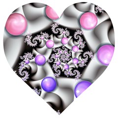 Background Fractal Annotation Sample Fantasy Wooden Puzzle Heart by Ravend