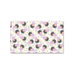 Pattern Pastel Drawing Art Sticker (rectangular) by Ravend