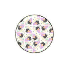 Pattern Pastel Drawing Art Hat Clip Ball Marker by Ravend