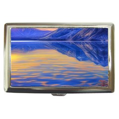 Dramatic Sunset Cigarette Money Case by GardenOfOphir