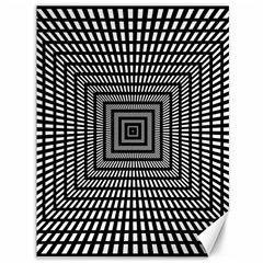 Focus Squares Optical Illusion Background Pattern Canvas 36  X 48  by Ravend