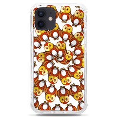 Owl Animal Bird Nature Feather Eyes Plumage Iphone 12 Mini Tpu Uv Print Case	 by Ravend