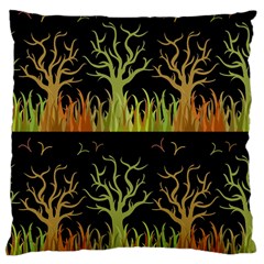 Background Decor Backdrop Design Art Decorative Large Cushion Case (two Sides) by Ravend