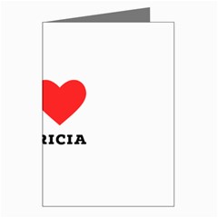 I Love Patricia Greeting Cards (pkg Of 8) by ilovewhateva