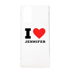 I Love Jennifer  Samsung Galaxy Note 20 Tpu Uv Case by ilovewhateva