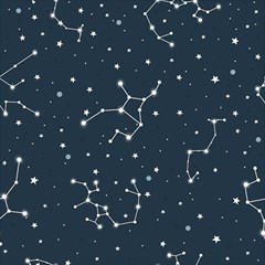 Constellation Stars Art Pattern Design Wallpaper Play Mat (rectangle) by Ravend