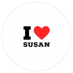 I Love Susan Round Trivet by ilovewhateva