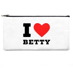 I Love Betty Pencil Case by ilovewhateva