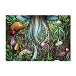 Craft Mushroom Crystal Sticker (A4) Front