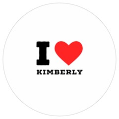 I Love Kimberly Round Trivet by ilovewhateva