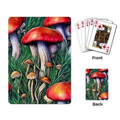 Forest Fairycore Mushroom Foraging Craft Playing Cards Single Design (rectangle) by GardenOfOphir