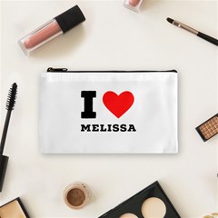 I Love Melissa Cosmetic Bag (small) by ilovewhateva