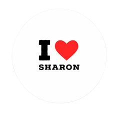 I Love Sharon Mini Round Pill Box by ilovewhateva