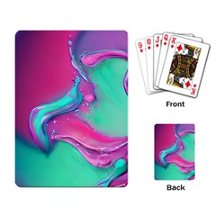 Marble Background - Abstract - Artist - Artistic - Colorful Playing Cards Single Design (rectangle) by GardenOfOphir