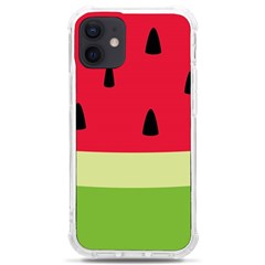 Watermelon Fruit Food Healthy Vitamins Nutrition Iphone 12 Mini Tpu Uv Print Case	 by Wegoenart