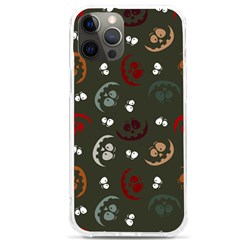 Art Halloween Pattern Creepy Design Digital Papers Iphone 12 Pro Max Tpu Uv Print Case by Wegoenart