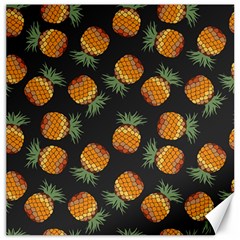 Pineapple Background Pineapple Pattern Canvas 20  X 20  by Wegoenart