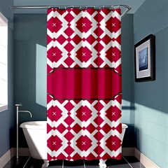 Pattern 30 Shower Curtain 36  X 72  (stall)  by GardenOfOphir