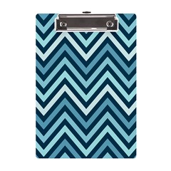 Chevron Vi A5 Acrylic Clipboard by GardenOfOphir