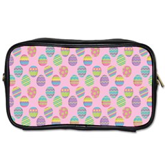 Egg Easter Eggs Pastel Digital Art Toiletries Bag (two Sides) by Semog4