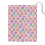 Egg Easter Eggs Pastel Digital Art Drawstring Pouch (5XL) Front