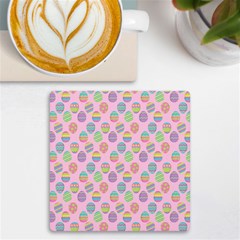 Egg Easter Eggs Pastel Digital Art Uv Print Square Tile Coaster  by Semog4