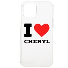 I Love Cheryl Iphone 12 Pro Max Tpu Uv Print Case by ilovewhateva