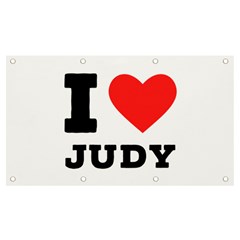 I Love Judy Banner And Sign 7  X 4  by ilovewhateva