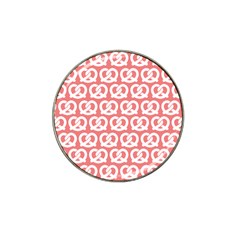 Chic Pretzel Illustrations Pattern Hat Clip Ball Marker (10 Pack) by GardenOfOphir