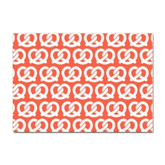 Coral Pretzel Illustrations Pattern Sticker A4 (10 Pack) by GardenOfOphir