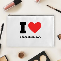 I Love Isabella Cosmetic Bag (large) by ilovewhateva