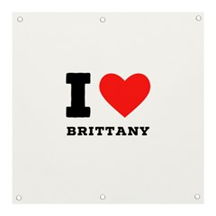 I Love Brittany Banner And Sign 3  X 3  by ilovewhateva