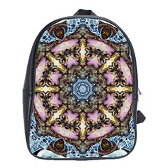 Abstract Kaleidoscope Digital School Bag (large) by Jancukart