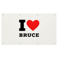 I Love Bruce Banner And Sign 7  X 4  by ilovewhateva