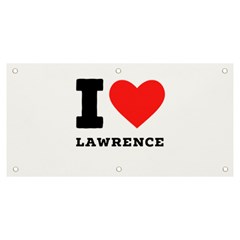 I Love Lawrence Banner And Sign 6  X 3  by ilovewhateva