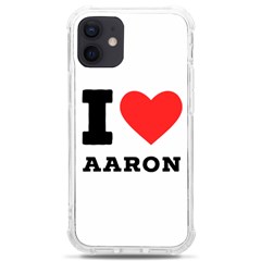 I Love Aaron Iphone 12 Mini Tpu Uv Print Case	 by ilovewhateva