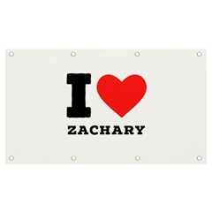 I Love Zachary Banner And Sign 7  X 4  by ilovewhateva