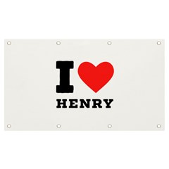 I Love Henry Banner And Sign 7  X 4  by ilovewhateva