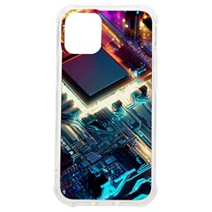 Ai Generated Motherboard City Technology Tech Cpu Iphone 12 Mini Tpu Uv Print Case	 by Jancukart